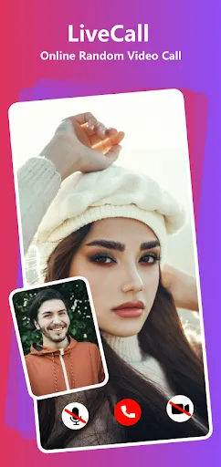 Скриншот 1 — Live Call - Live Video Talk