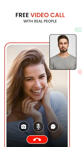 Скриншот 1 — Live Talk - Girls Video Call