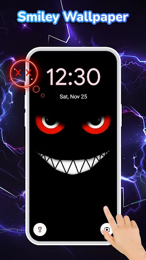 Скриншот 2 — Funny Smile Live Wallpaper 4K