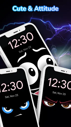 Скриншот 3 — Funny Smile Live Wallpaper 4K