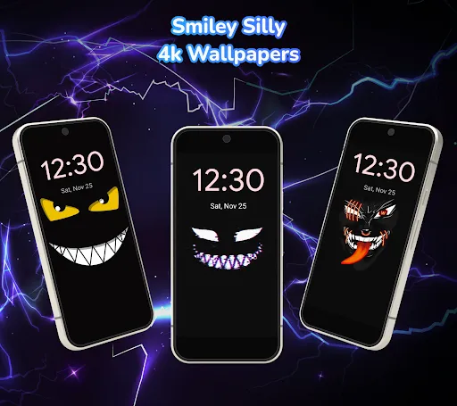 Скриншот 6 — Funny Smile Live Wallpaper 4K