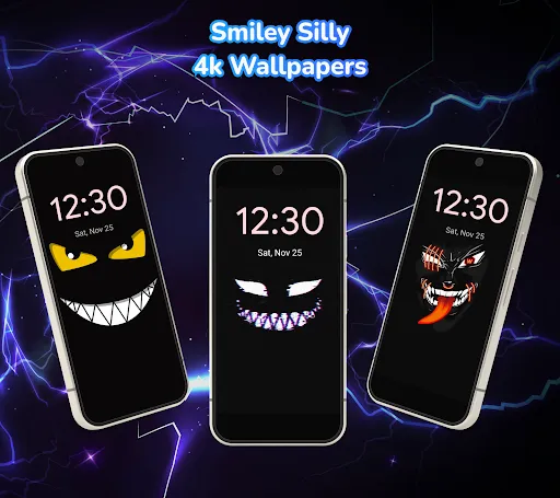 Скриншот 7 — Funny Smile Live Wallpaper 4K
