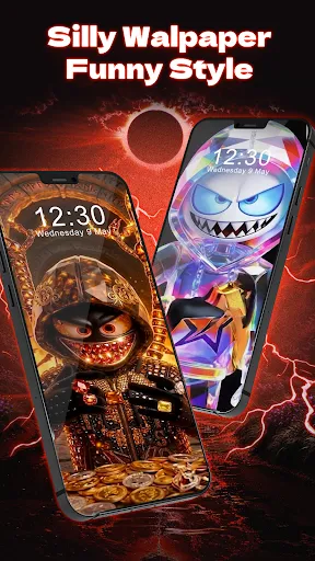 Скриншот 1 — Fun Smile Silly Live Wallpaper