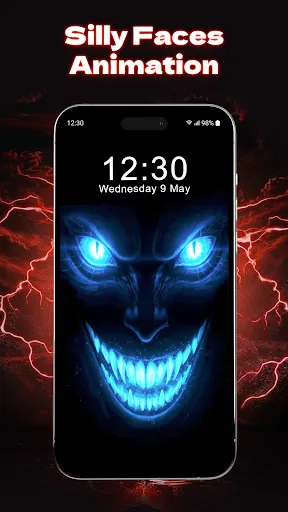 Скриншот 2 — Fun Smile Silly Live Wallpaper
