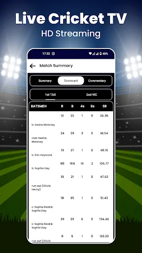 Скриншот 3 — Live Cricket TV HD Streaming