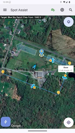 Скриншот 2 — Spot Assist Skydiving Tool