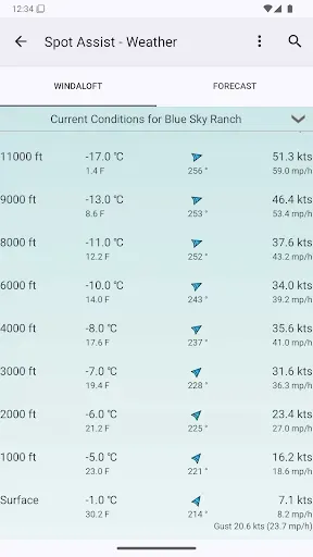 Скриншот 8 — Spot Assist Skydiving Tool
