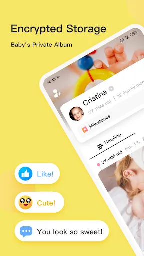 Скриншот 1 — Bebememo - Smart Baby Journal