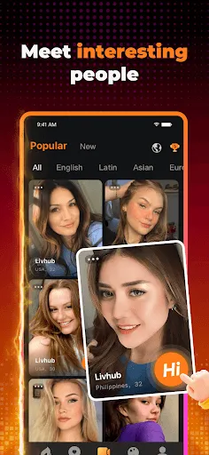 Скриншот 8 — LivHub - Video Chat Online