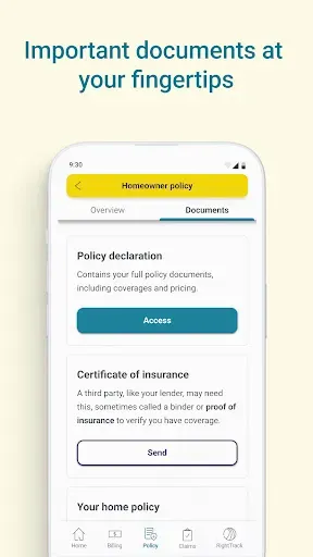 Скриншот 3 — Liberty Mutual Mobile
