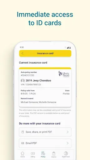 Скриншот 4 — Liberty Mutual Mobile