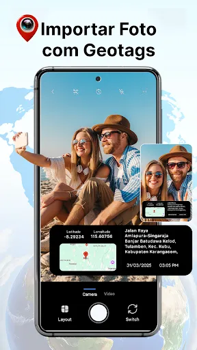 Скриншот 2 — GPS Mapa Geolocalização