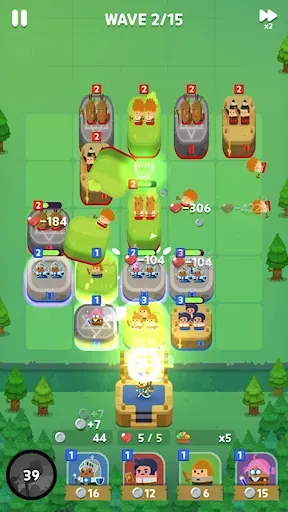 Скриншот 8 — Merge Tactics: Kingdom Defense