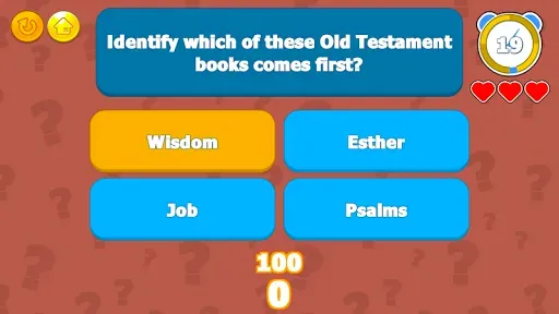 Скриншот 4 — The Bible Trivia Challenge