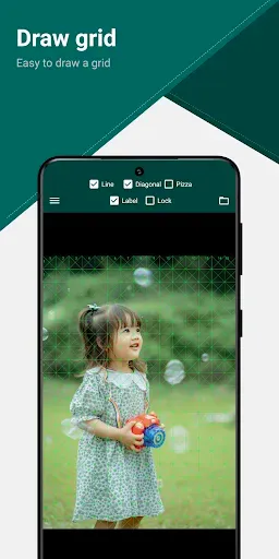 Скриншот 1 — Drawing grid for the artist