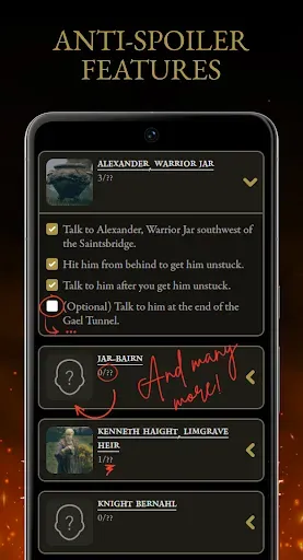 Скриншот 6 — Tarnished Checklist Premium