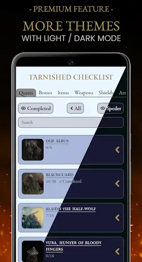 Скриншот 7 — Tarnished Checklist Premium