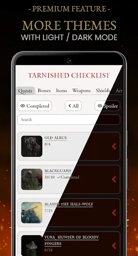 Скриншот 8 — Tarnished Checklist Premium