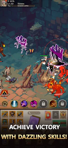 Скриншот 2 — Dungeon Sisters : IDLE RPG