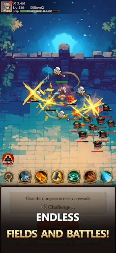 Скриншот 4 — Dungeon Sisters : IDLE RPG