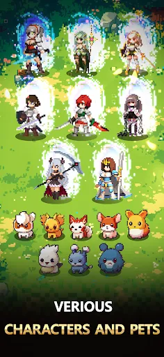 Скриншот 5 — Dungeon Sisters : IDLE RPG