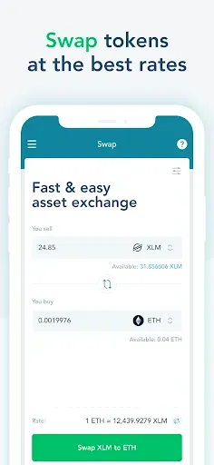 Скриншот 4 — LOBSTR Wallet: Buy XLM & XRP