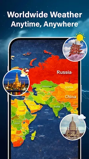 Скриншот 6 — Погодный радар и прогноз