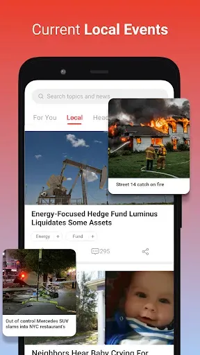 Скриншот 2 — Local News - Latest & Smart
