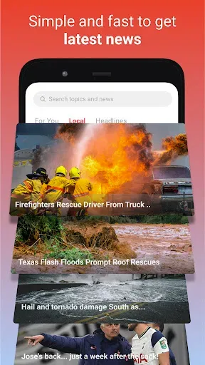 Скриншот 3 — Local News - Latest & Smart