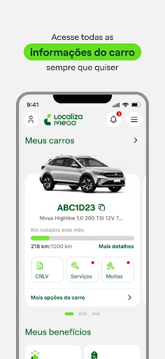 Скриншот 2 — Localiza Meoo
