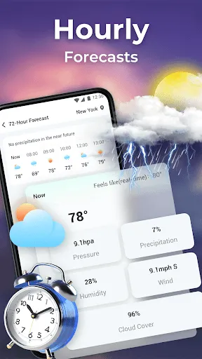 Скриншот 1 — Local Weather: Live & Hourly