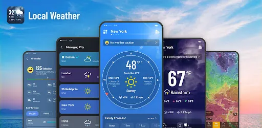 Скриншот 1 — Local Weather: Live Forecast