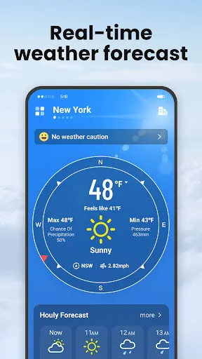 Скриншот 2 — Local Weather: Live Forecast