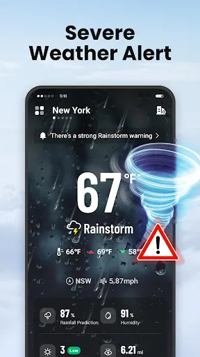 Скриншот 3 — Local Weather: Live Forecast