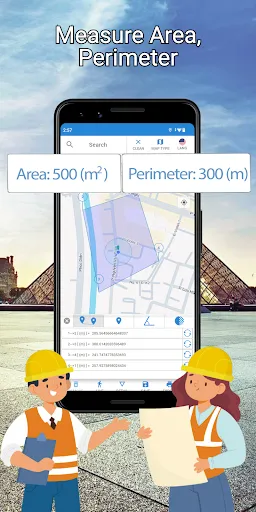 Скриншот 2 — Area Calculator For Land