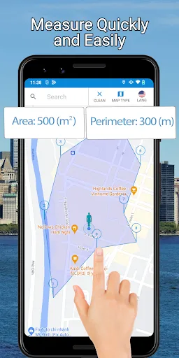 Скриншот 3 — Area Calculator For Land