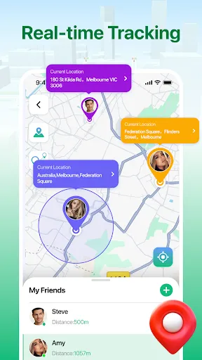 Скриншот 1 — GPS-трекер: Локатор