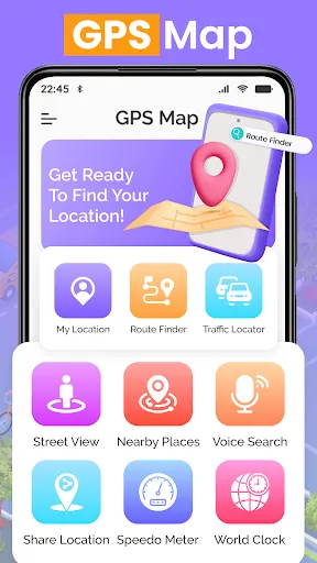 Скриншот 1 — Find My Location - GPS Tracker