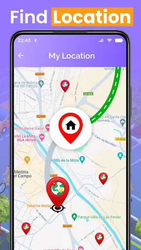 Скриншот 2 — Find My Location - GPS Tracker