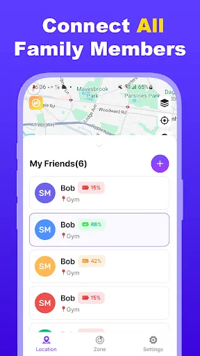 Скриншот 2 — GPS Tracker: Find Phone