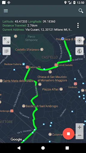 Скриншот 2 — Мое местоположение: GPS, Карты