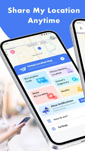 Скриншот 1 — Location App-Phone Tracker