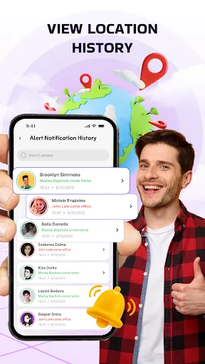 Скриншот 2 — GPS Tracker - Friend Locator