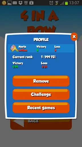 Скриншот 3 — 4 in a Row Multiplayer
