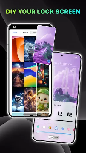 Скриншот 3 — Lock Screen, Widgets - YoLock