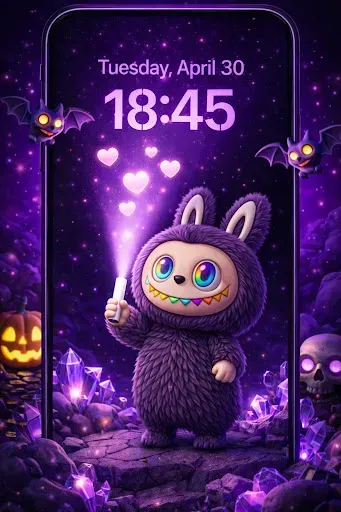 Скриншот 1 — Живые обои Labubu