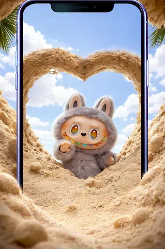 Скриншот 6 — Живые обои Labubu