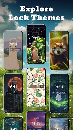 Скриншот 3 — Gesture Lock Screen: Draw Lock
