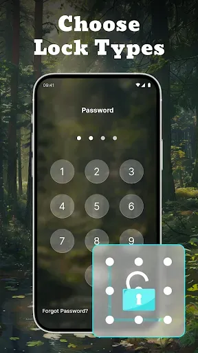 Скриншот 4 — Gesture Lock Screen: Draw Lock