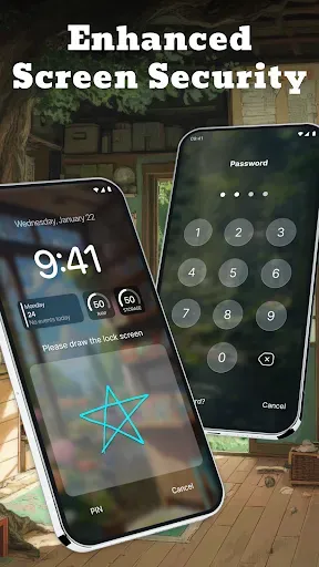 Скриншот 6 — Gesture Lock Screen: Draw Lock